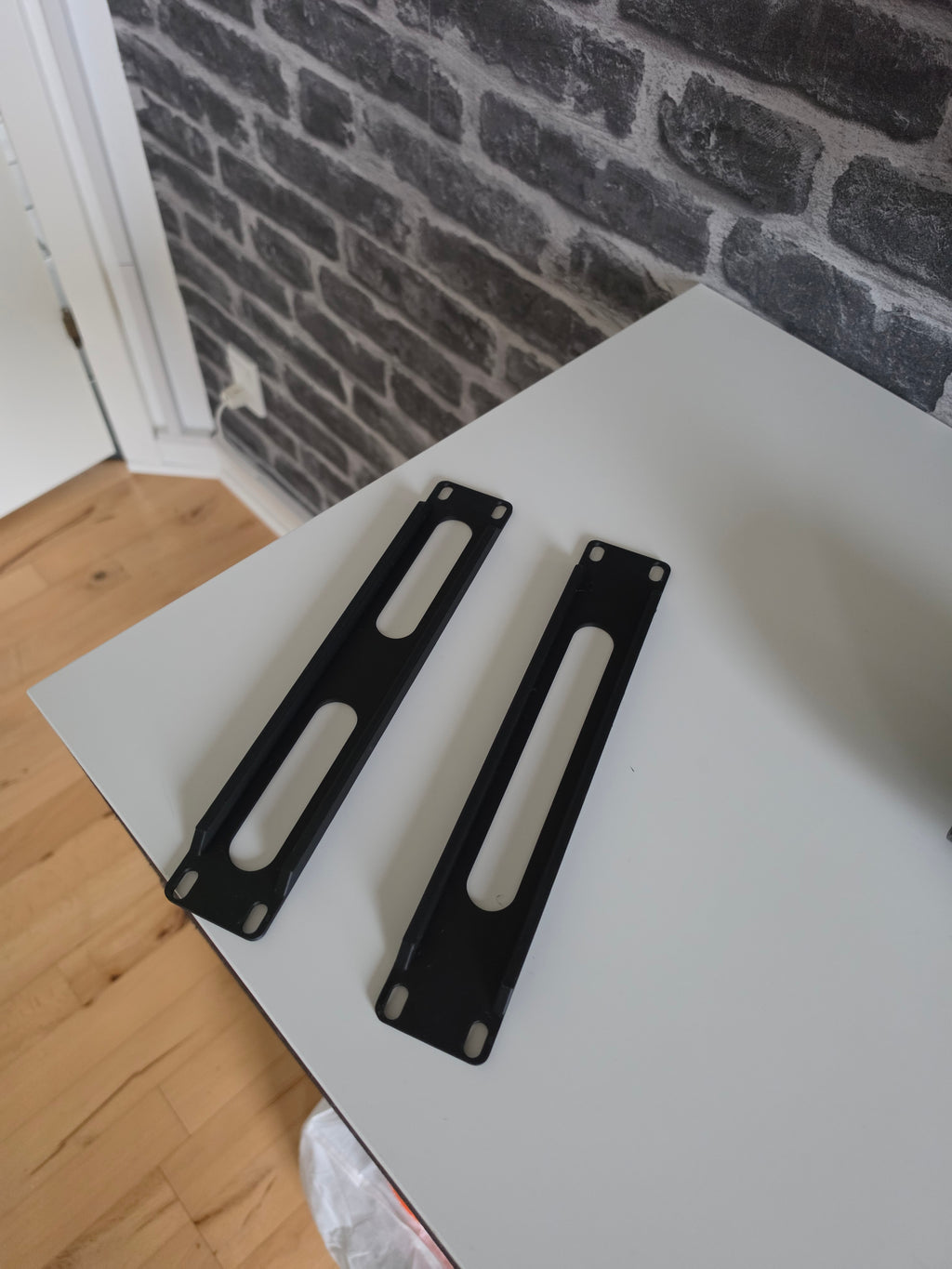 10-Inch cable pass-through panel