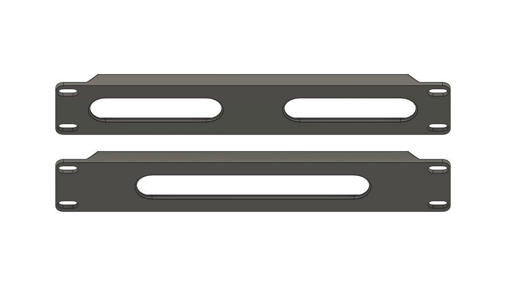 10-Inch cable pass-through panel