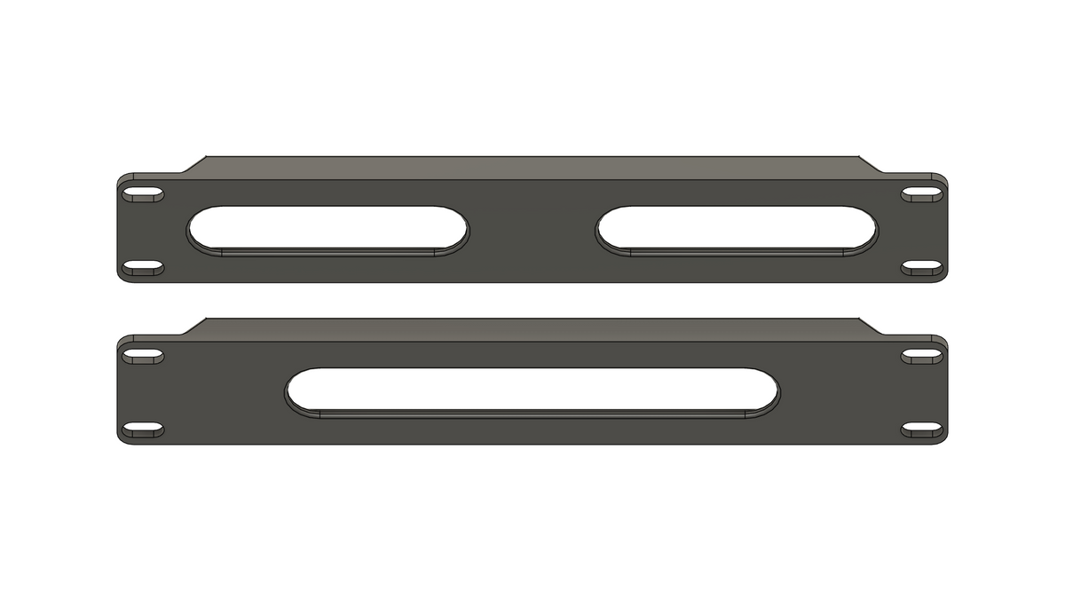 10-Inch cable pass-through panel