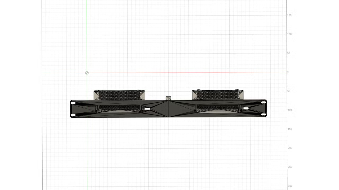 Unifi USW-Flex-Mini 2.5G 5 x2 19" Rackmount med cutout
