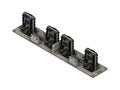 19" 2u Rackmount til 8x Raspberry Pi 5 + 4x JetKvm