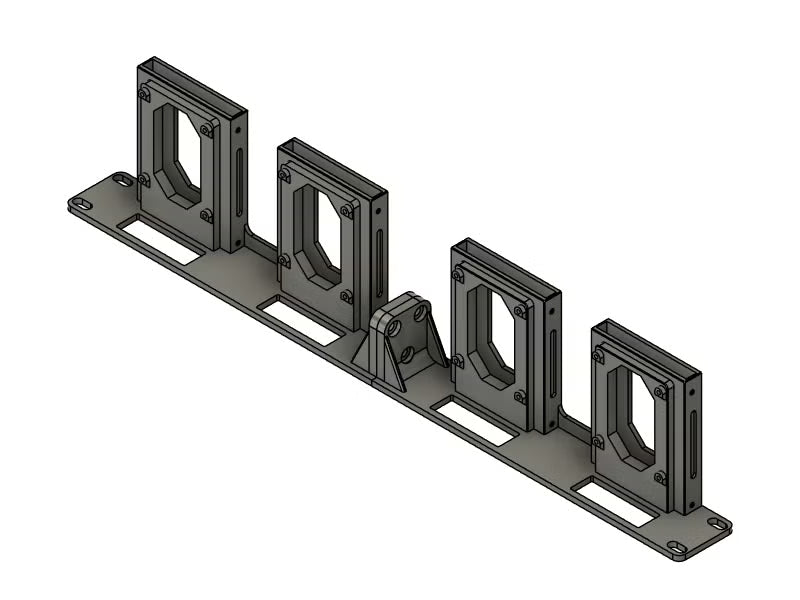 4x Raspberry Pi + 4x ssd Rackmount 10" Rackmount