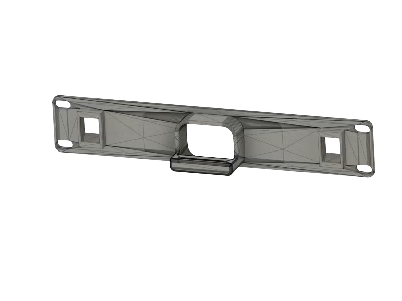 JetKVM 10" Rackmount Med 2 x keystone