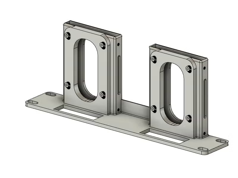 10" Rackmount til 2x raspberry pi + 2x ssd harddiske.