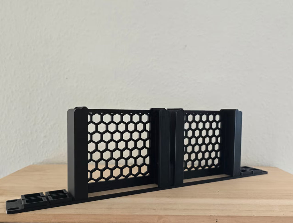 19" Rackmount til 2 stk Ubiquiti Unifi UXG-Max UCG-UItra UCG-Max - 8x keystone