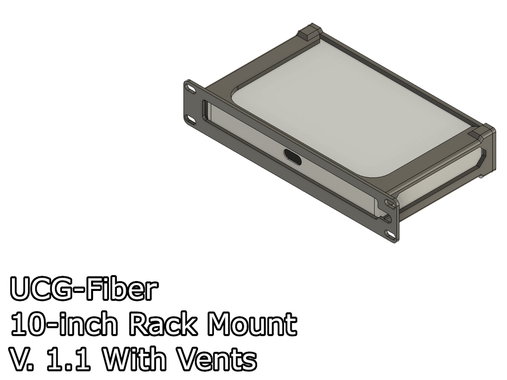 Ubiquiti Unifi UCG-Fiber cloud gateway 10" Rackmount