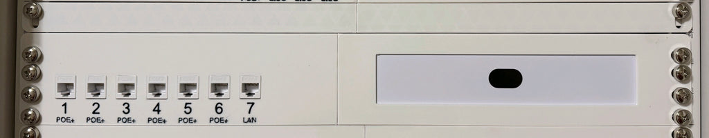 19-Inch Patchpanel/Panels 0,5U